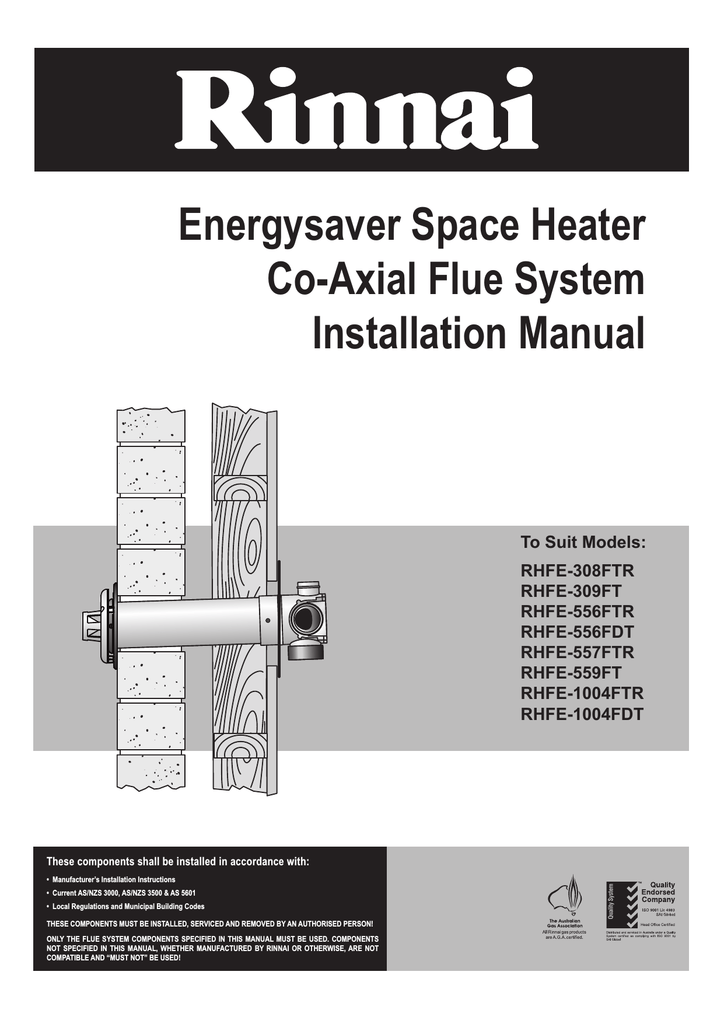 Rinnai 556ftr User Manual