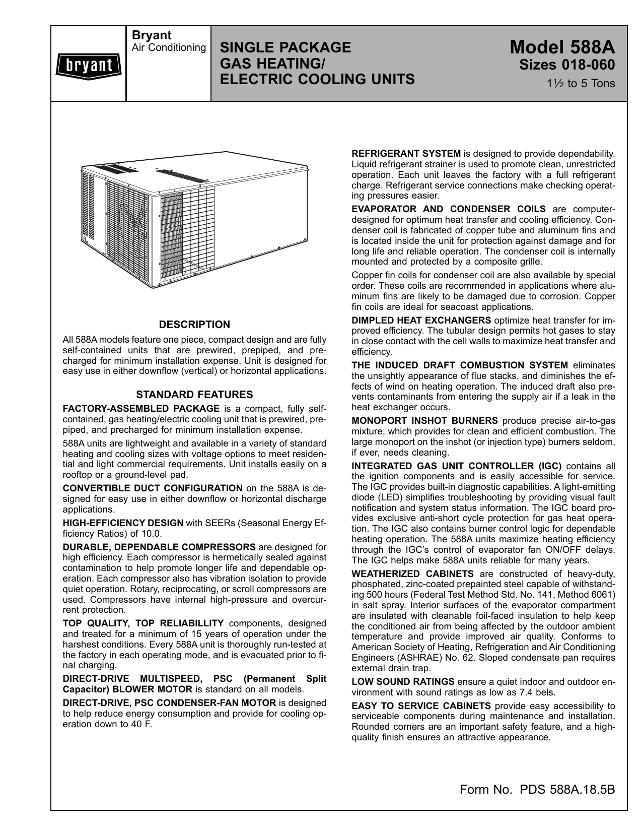 Model 588A HVACpartners Manualzz