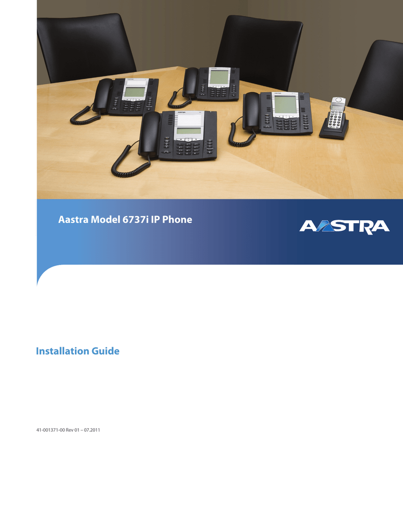 Aastra 6737i Installation guide | Manualzz