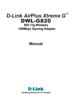 D-Link DWL-2100AP - AirPlus Xtreme G - Инструкция По Установке.