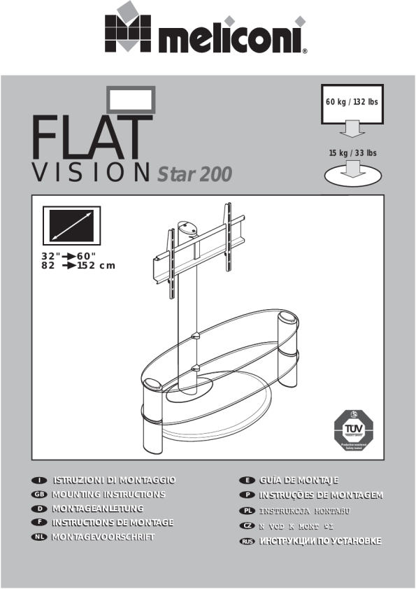 Istruzioni Flat Vision Star 0 Manualzz