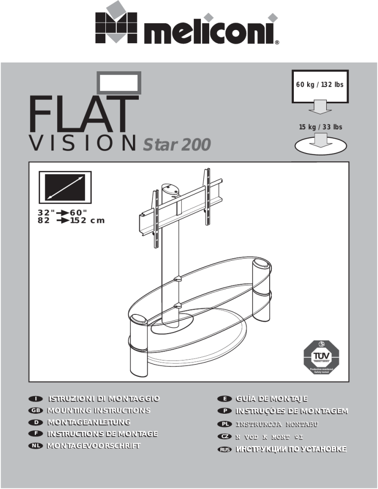 Istruzioni Flat Vision Star 0 Manualzz