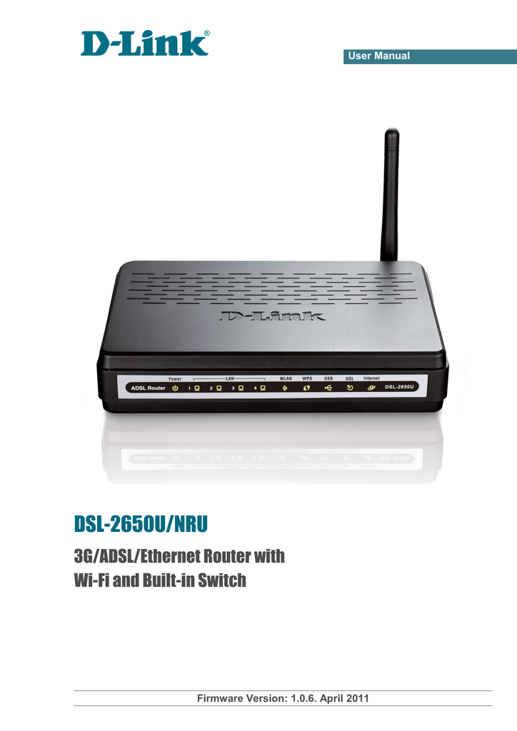 D link dsl 2650u обзор