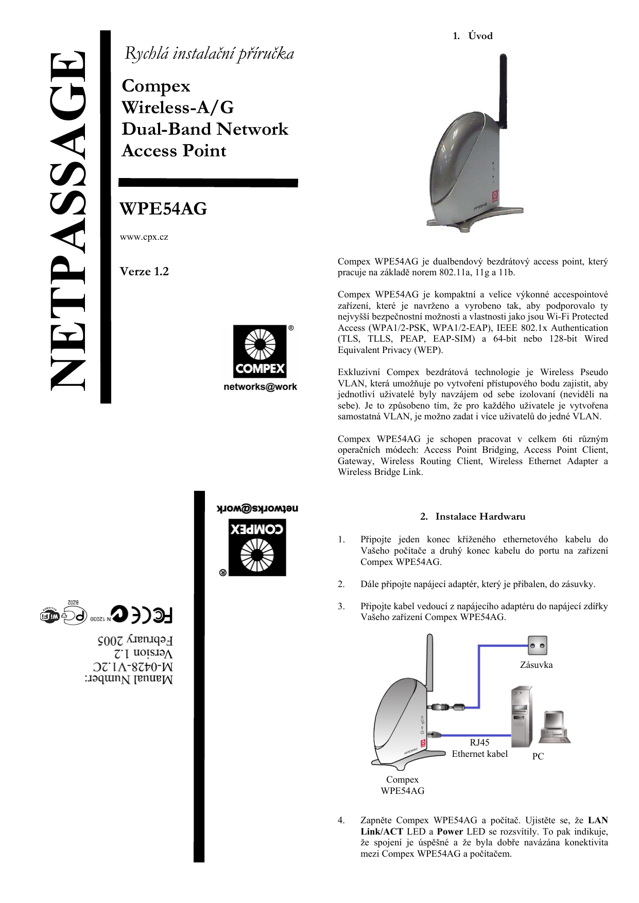 COMPEX IWAVEPORT WLU54G DRIVER FOR WINDOWS DOWNLOAD