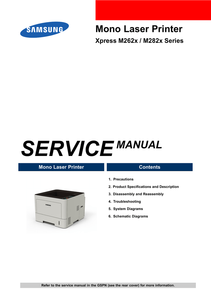 Samsung M282x Series Service Manual Manualzz