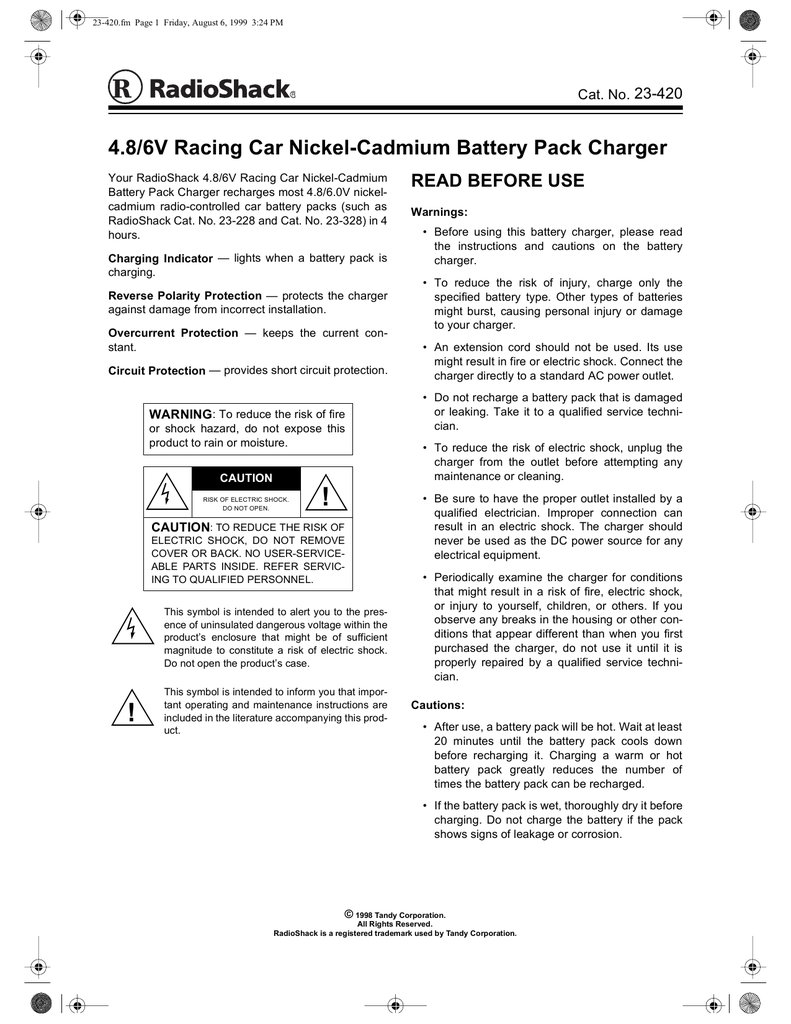 Radio shack batteries rechargeable