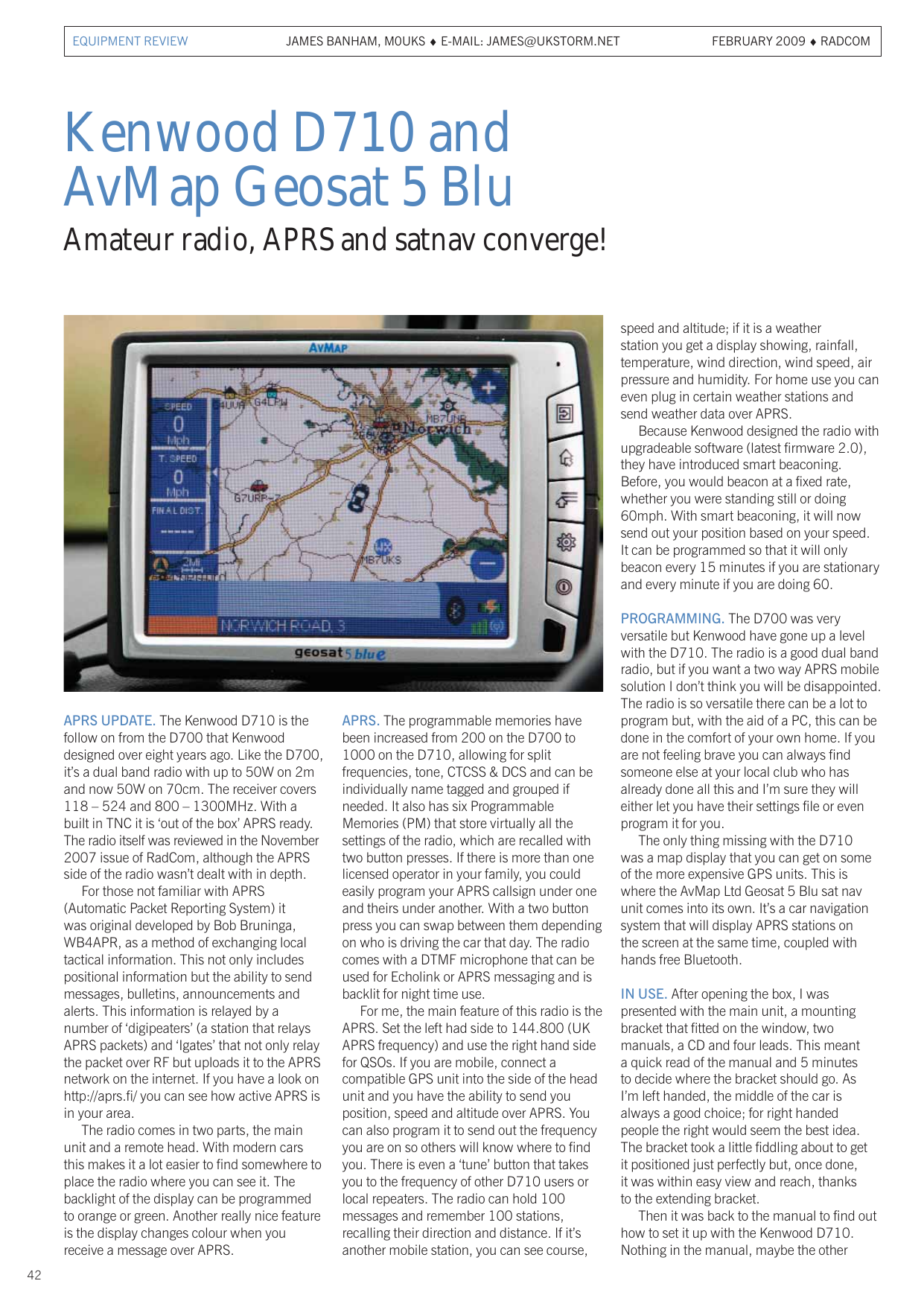 avmap geosat 6 update