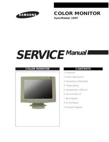 Samsung 150T Service manual | Manualzz