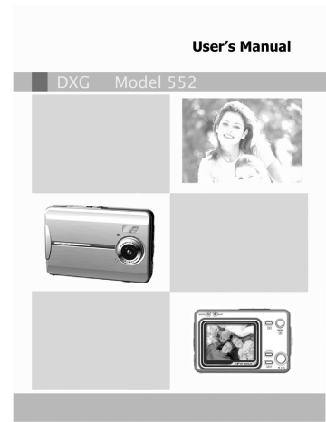 DXG DXG 552 User`s manual | Manualzz