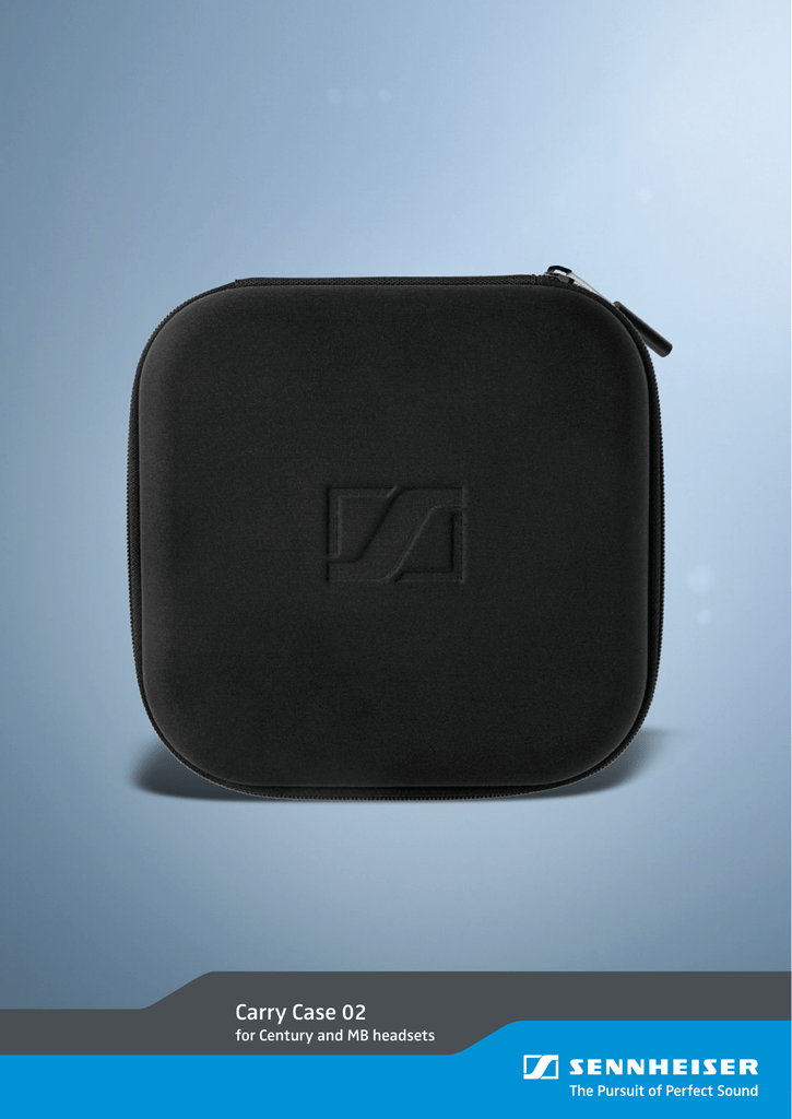 Sennheiser Carry Case 02 Fact Sheet 