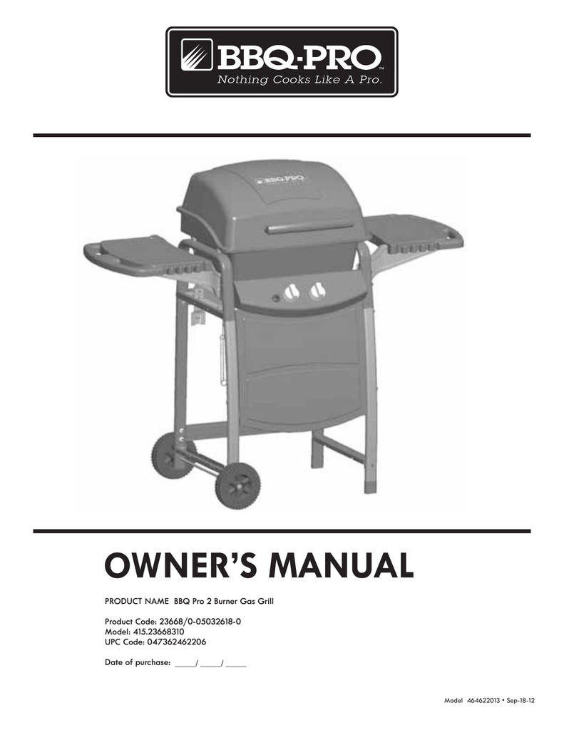 Char Broil 415.23668310 Owner s manual Manualzz