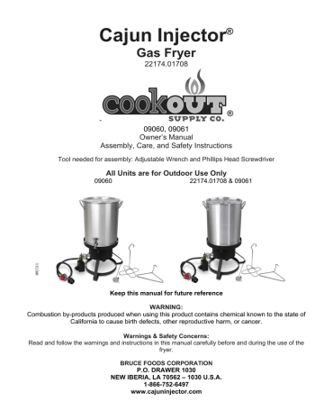 Bruce Foods Cajun Injector Owner S Manual Manualzz