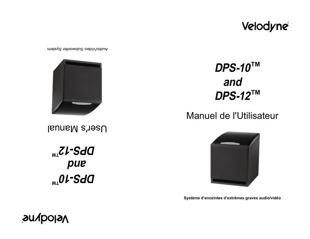 velodyne dps 12 subwoofer