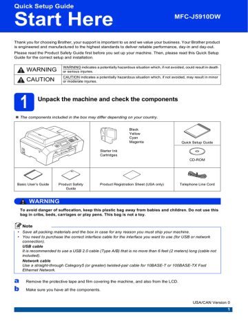 how to set my brother mfc j5910dw printer to color