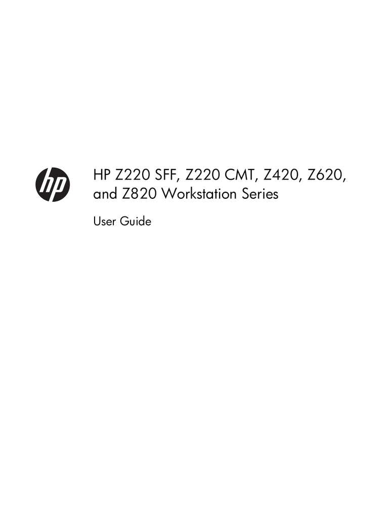 Hp Z2 Cmt Series User Guide Manualzz