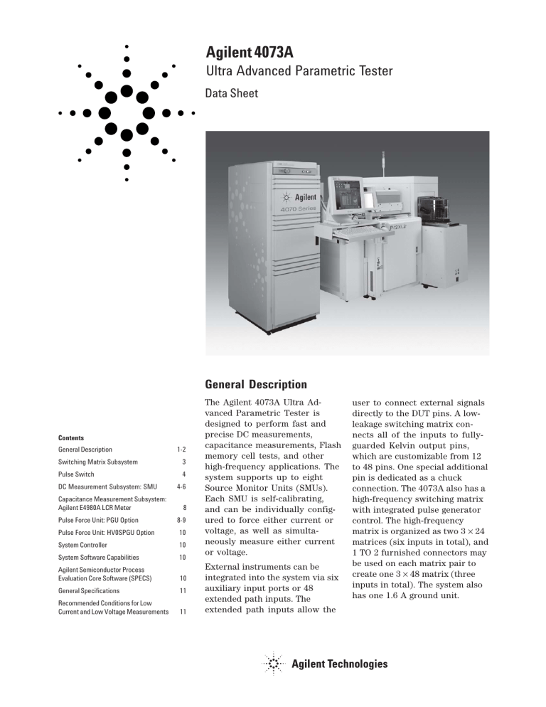 Agilent Technologies 8114A User manual | Manualzz