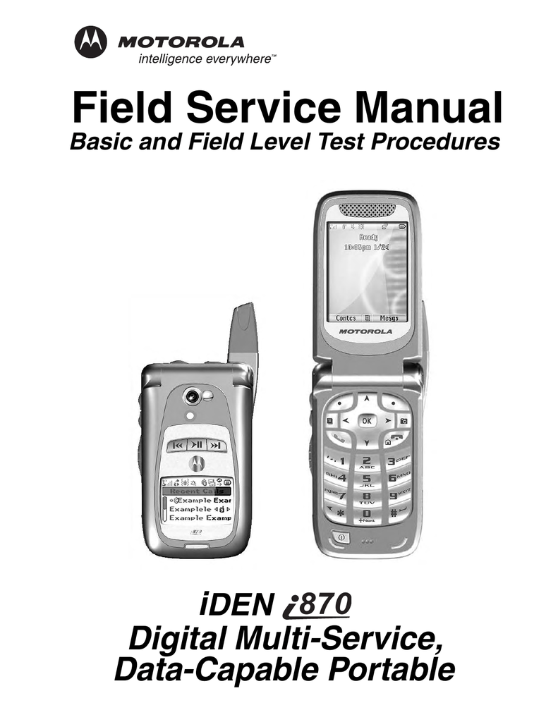 Motorola Hs805 Headset Over The Ear Service Manual Manualzz