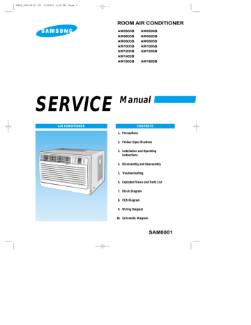 Product information | Samsung AW0603B Product specifications | Manualzz