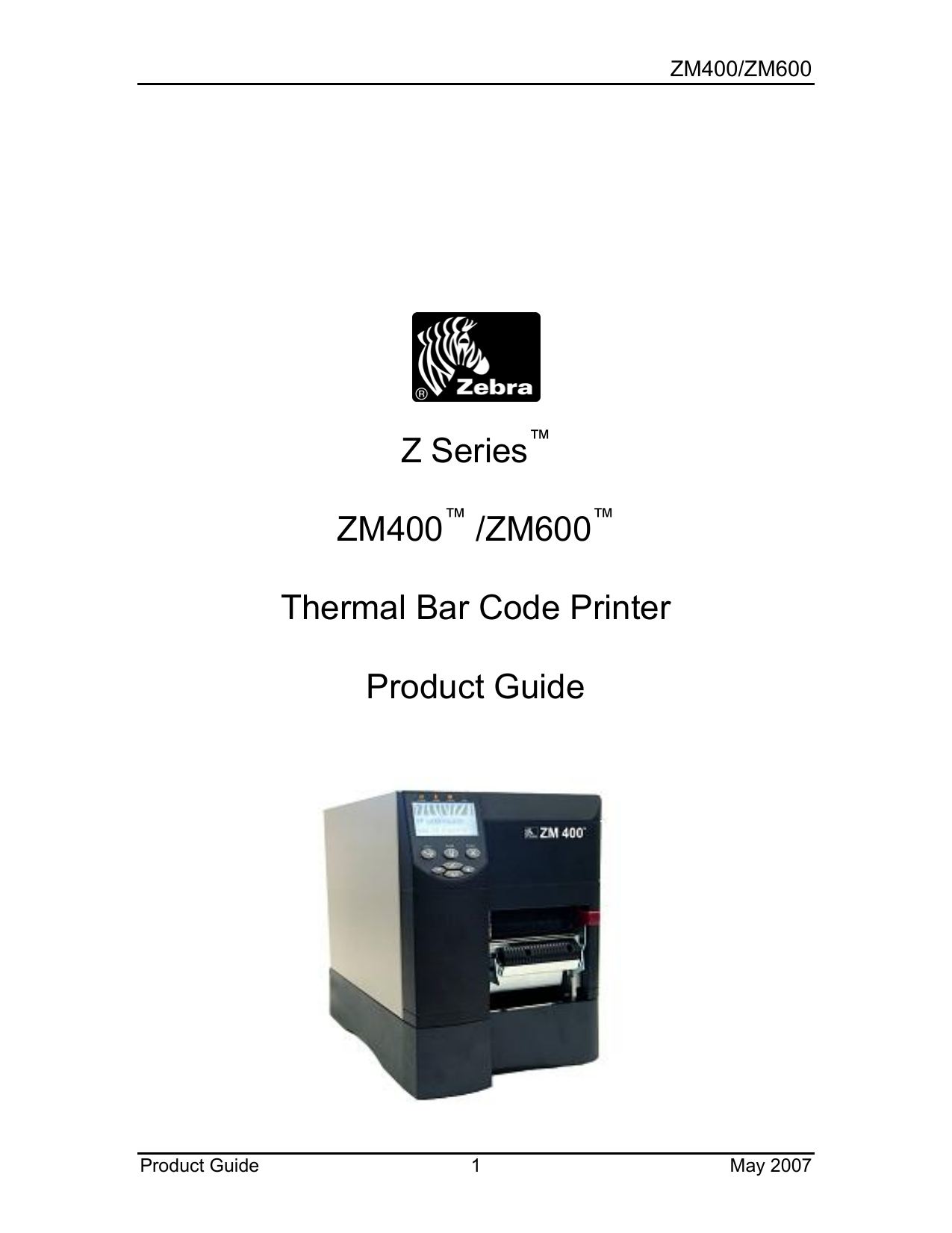 Zebra S400 User Manual Manualzz