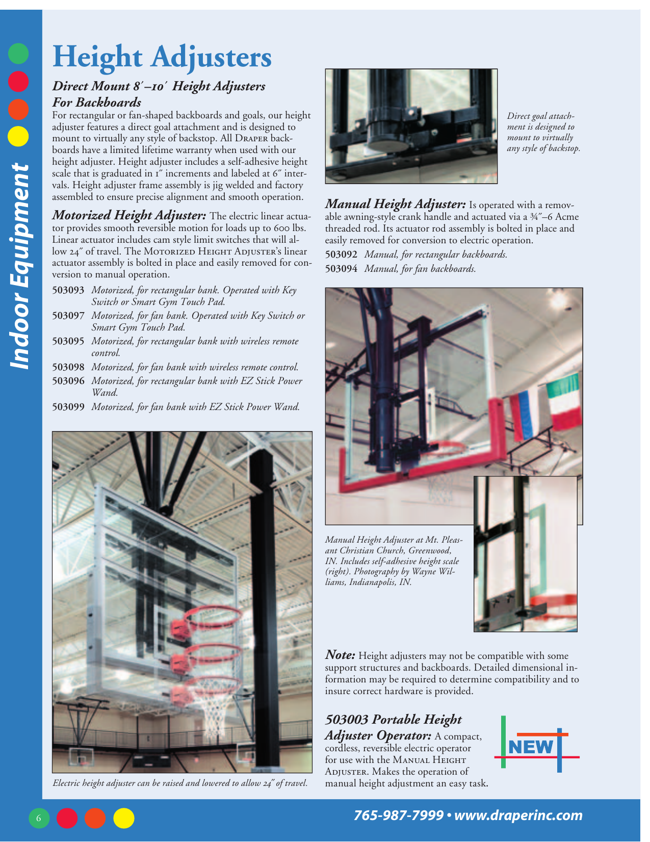 Electric Power Wand Controller - Backboard Height Adjuster