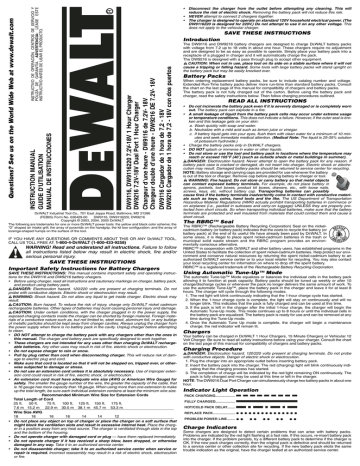 Dewalt Dw9216 Instruction Manual Manualzz