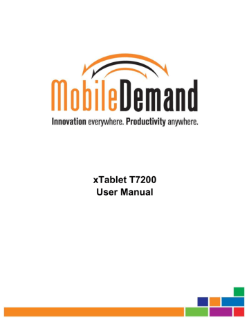 MobileDemand xTablet T7000 User manual | Manualzz