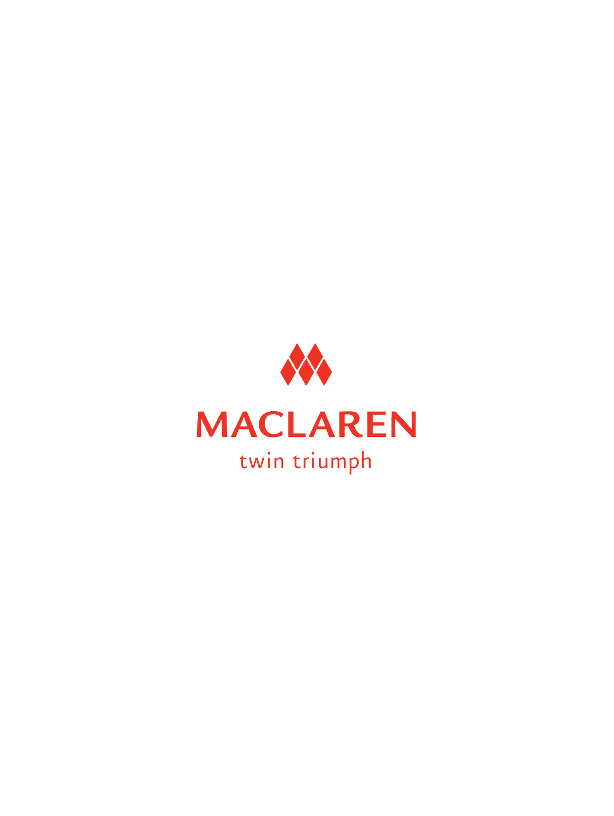 Maclaren. Maclaren Triumph.