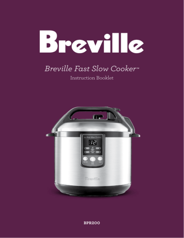 Breville bpr200 manual new arrivals