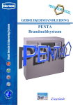 Hertek Penta brandmeldsysteem Gebruikershandleiding