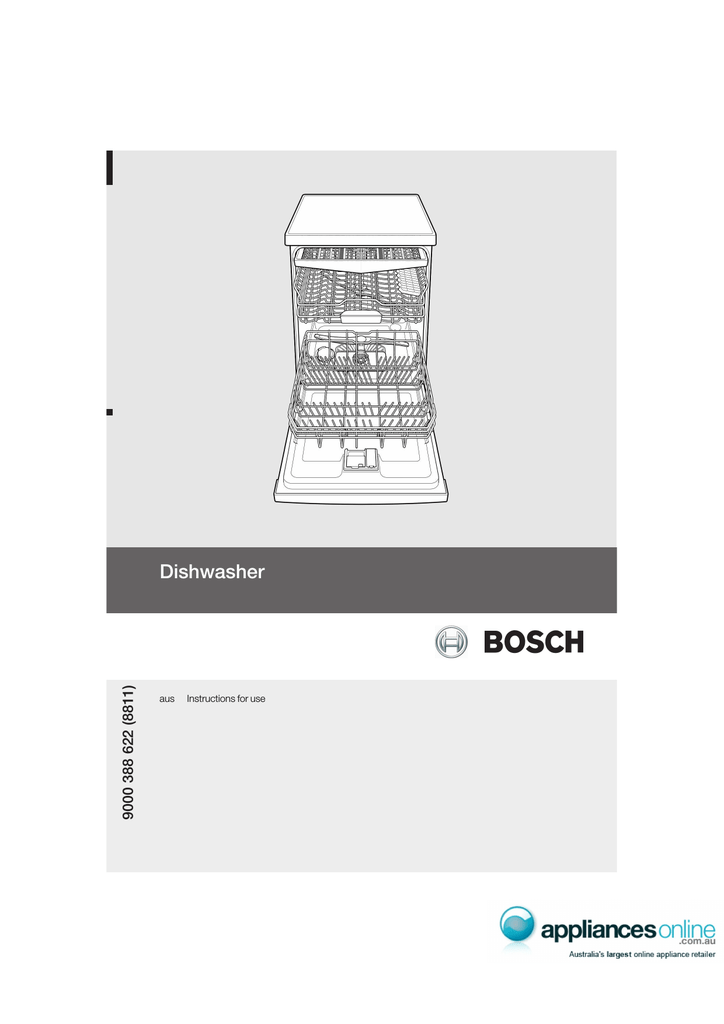 appliances online bosch dishwasher