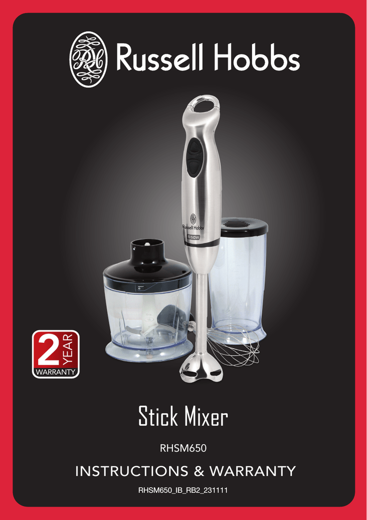 russell hobbs mix & go classic blender