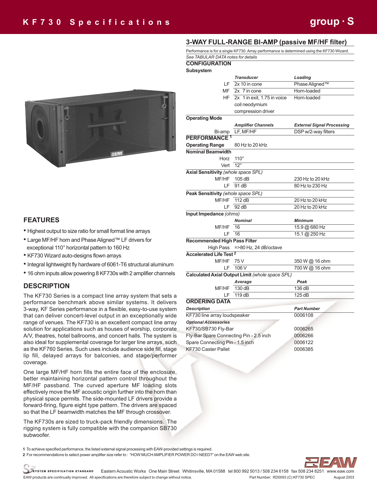 eaw kf730