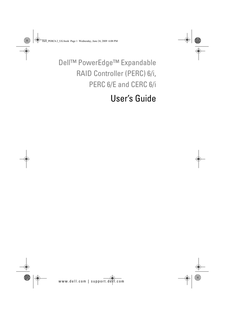 Dell PowerEdge Expandable RAID Controller 3 User`s guide Manualzz