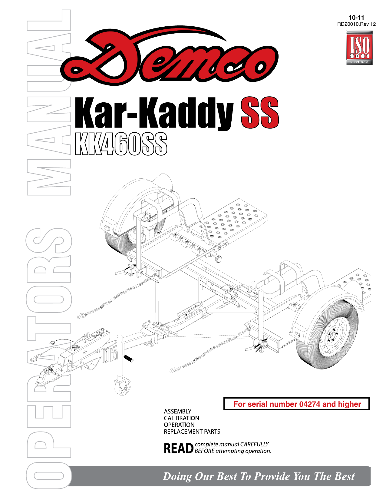 Demco RV 5433  Winch 