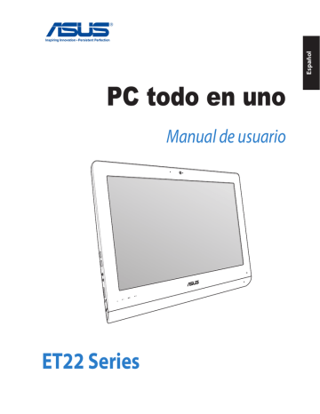 Asus ET2221AUKR All-in-One PC Manual de usuario | Manualzz