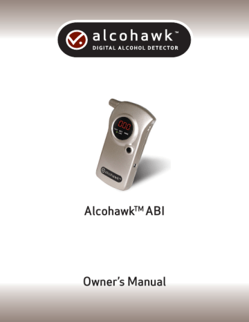 Alcohawk ABI Owner's Manual | Manualzz