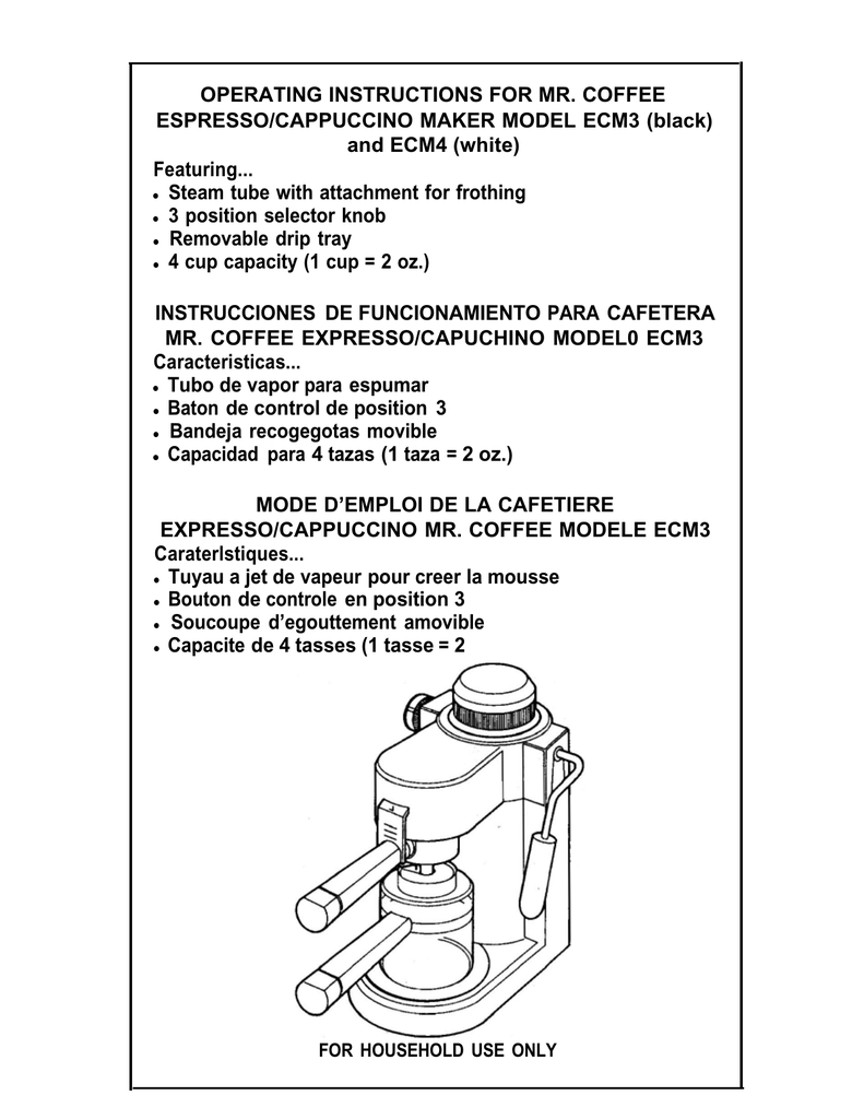 Farberware FES4B manual (English - 12 pages)