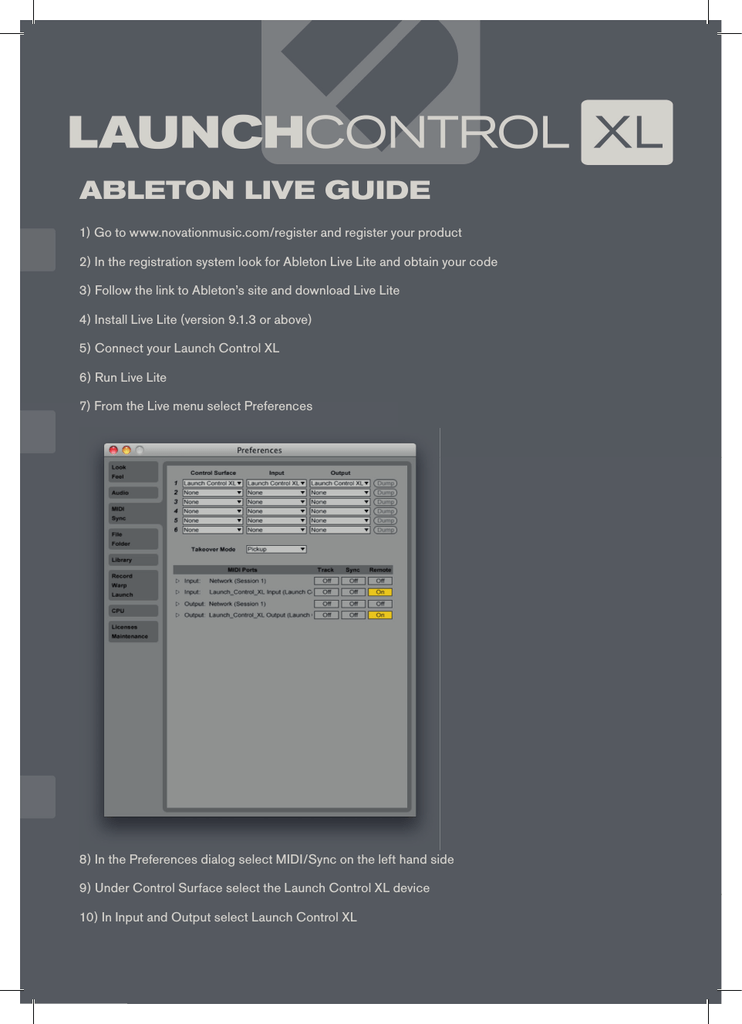 ableton live lite registration code