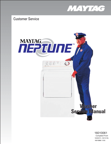 Maytag MLE2000AYW Service manual | Manualzz