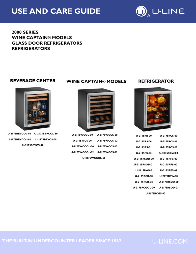 ULine 2175BEVOL Troubleshooting guide Manualzz