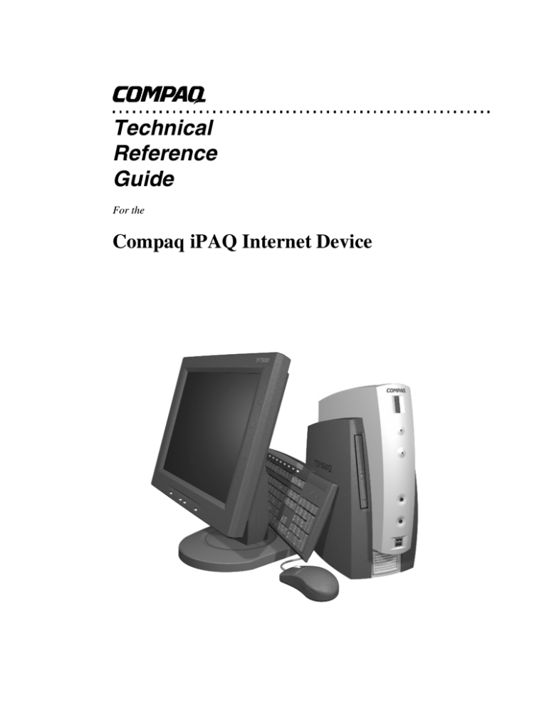 Compaq Ipaq Pm 1 Specifications Manualzz