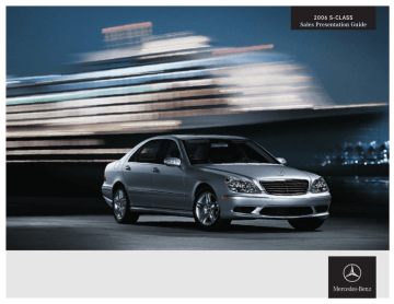 Mercedes Benz 2003 S 500 4matic Technical Data Manualzz