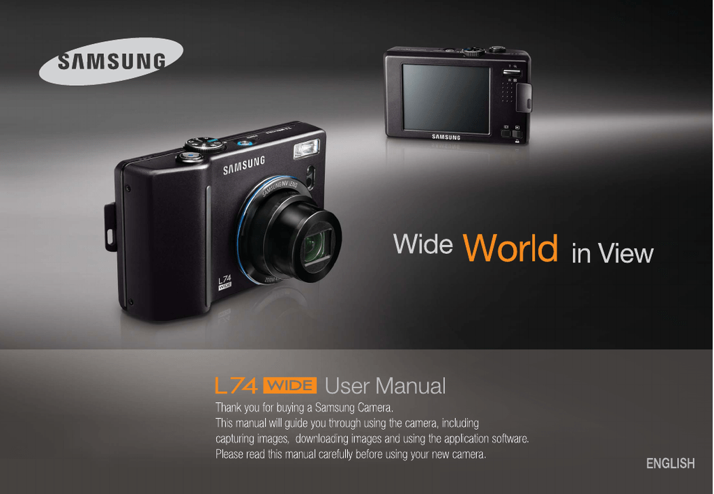 Samsung Digital Camera Owners Manual