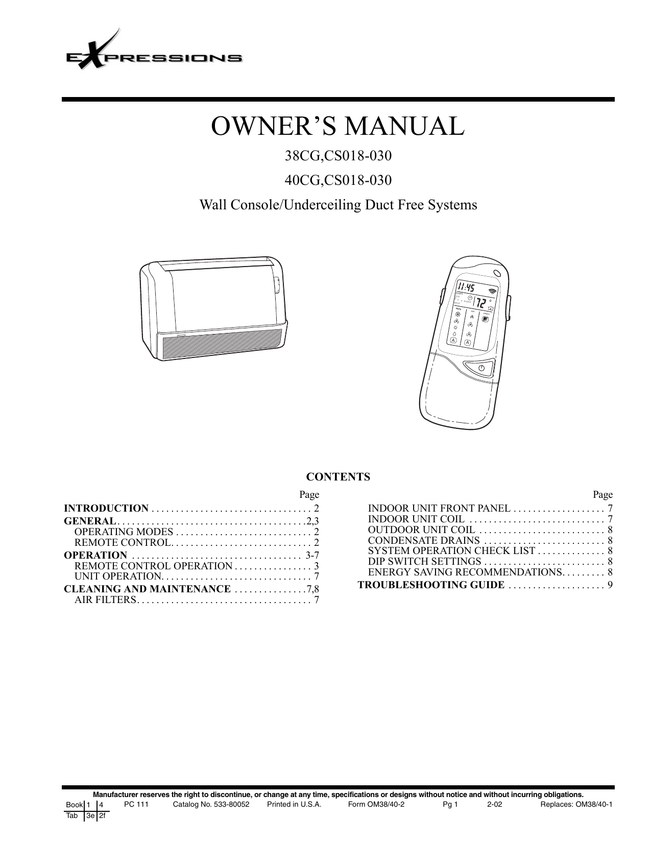 Carrier Ac Remote Control User Manual