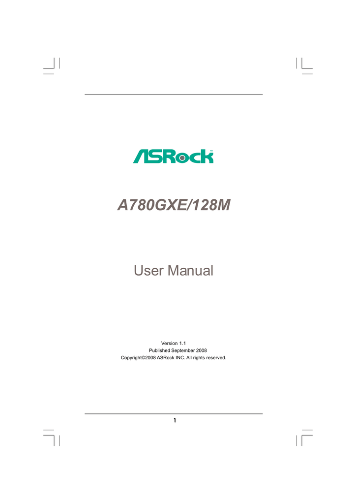 BIOS Chip ASROCK A780 GXE //128M A780GXH//128M