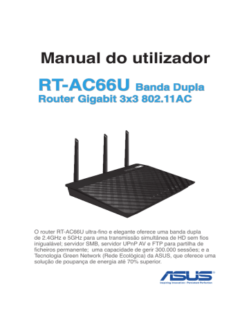 Asus RT-AC68R, RT-AC66U User's manual | Manualzz