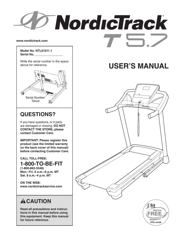 sears nordictrack t shirts