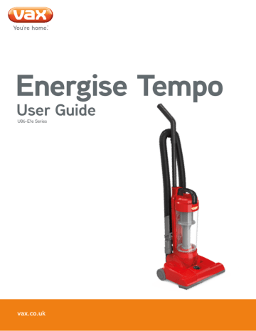 Vax U86-PM Series User guide | Manualzz