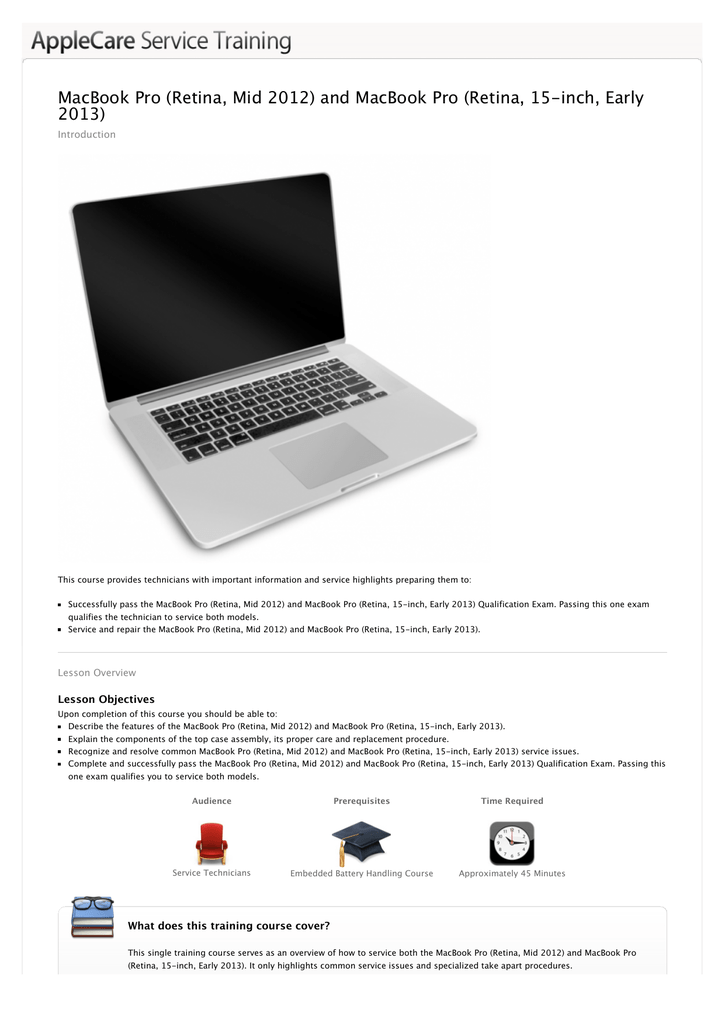 Macbook Pro Manualzz