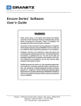 Dranetz Encore Series Software User Guide | AI Chat